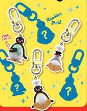 Load image into Gallery viewer, Pingu Flocking Random Figure Keyring Blind Box