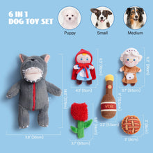 Load image into Gallery viewer, Squeaky Dog Toys - Fairy Tale