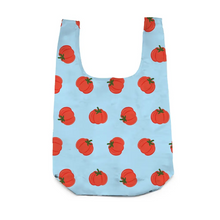 Load image into Gallery viewer, 2-in-1 Bag Charm & Shopping Bag - Ripe Red Tomato - Tigertree