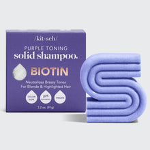 Load image into Gallery viewer, Kitsch Purple Toning Shampoo Bar - Tigertree