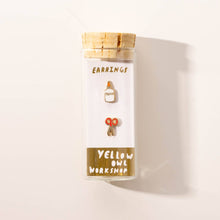 Load image into Gallery viewer, Paste and Scissors Earrings - Tigertree