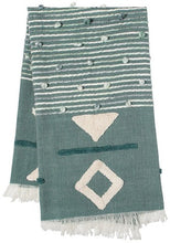 Load image into Gallery viewer, Jade Green Brook Throw - Tigertree