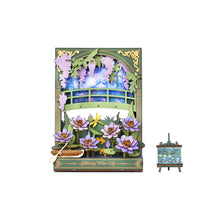 Load image into Gallery viewer, 3D Wooden Puzzle: Glittering Water Lily - Tigertree