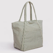 Load image into Gallery viewer, Cloud Bag - Sage Stripe