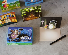 Load image into Gallery viewer, Totoro Pop-Up Notecards - Tigertree