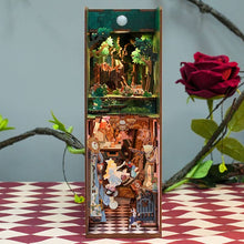 Load image into Gallery viewer, Miniature House Book Nook Kit: Alice's Adventures - Tigertree