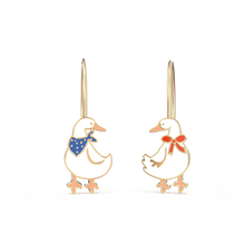 Load image into Gallery viewer, Duck Earrings - Tigertree