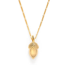 Load image into Gallery viewer, Acorn Necklace