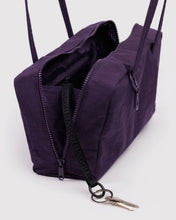 Load image into Gallery viewer, Nylon Bowler Bag- Fig - Tigertree