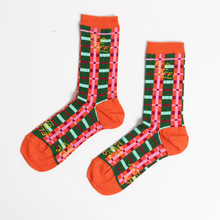 Load image into Gallery viewer, So Freaking Merry Crew Socks Small - Tigertree