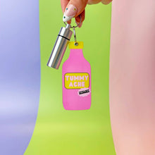 Load image into Gallery viewer, Tummy Hurts Mirror + Pill Case Keychain - Tigertree