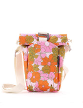 Load image into Gallery viewer, Crossbody Drink Pouch - Retro Floral Pink - Tigertree