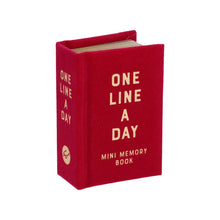 Load image into Gallery viewer, One Line a Day - Mini Rose Velvet