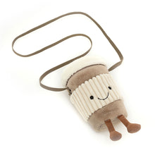 Load image into Gallery viewer, Amuseables Perkle Coffee Shoulder Bag