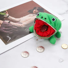Load image into Gallery viewer, Frog Snap Mouth Change Purse - Tigertree