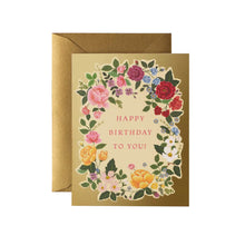 Load image into Gallery viewer, Botanical Birthday Card