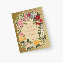 Load image into Gallery viewer, Botanical Birthday Card