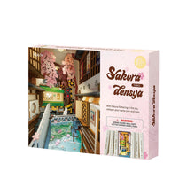Load image into Gallery viewer, DIY Book Nook: Sakura Densya - Tigertree
