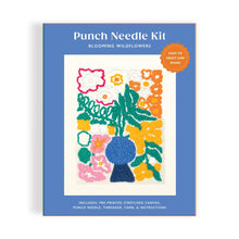 Load image into Gallery viewer, Blooming Wildflowers Punch Needle Kit