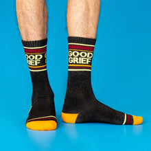 Load image into Gallery viewer, Good Grief Gym Crew Socks - Tigertree