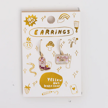 Load image into Gallery viewer, Boot & Country Cassette Earrings - Tigertree