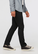 Load image into Gallery viewer, Performance Denim Athletic Taper - Black