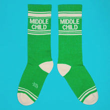 Load image into Gallery viewer, Middle Child Gym Crew Socks - Tigertree