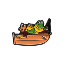 Load image into Gallery viewer, Frog & Toad Enamel Pin - Tigertree