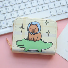 Load image into Gallery viewer, Capybara Zipper Wallet - Tigertree
