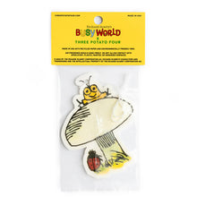 Load image into Gallery viewer, Richard Scarry Goldbug Mushroom Air Freshener - Tigertree