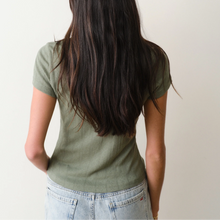 Load image into Gallery viewer, Lexi Pointelle Scoop Tee