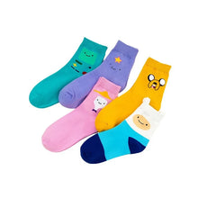 Load image into Gallery viewer, Adventure Time Socks - Tigertree