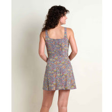 Load image into Gallery viewer, Sunkissed Tank Godet Dress - Pacific Blue - Tigertree