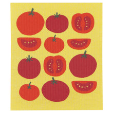 Load image into Gallery viewer, Swedish Dish Cloth- Tomatoes - Tigertree