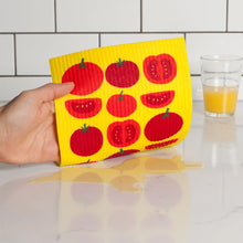 Load image into Gallery viewer, Swedish Dish Cloth- Tomatoes - Tigertree