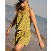 Load image into Gallery viewer, Taj Hemp Button Back Tank