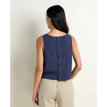 Load image into Gallery viewer, Taj Hemp Button Back Tank