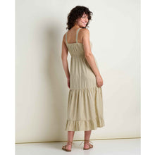 Load image into Gallery viewer, Taj Hemp Tiered Midi Dress