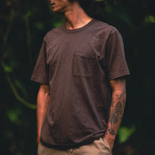 Load image into Gallery viewer, Well Worn Organic Tee Cocoa - Tigertree