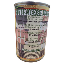 Load image into Gallery viewer, Cornelius the Canned Nutcracker - Tigertree