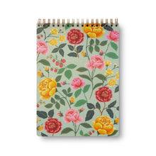 Load image into Gallery viewer, Roses Large Top Spiral Notebook - Tigertree