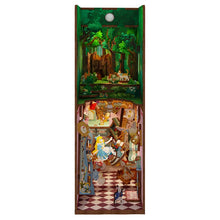 Load image into Gallery viewer, Miniature House Book Nook Kit: Alice's Adventures - Tigertree
