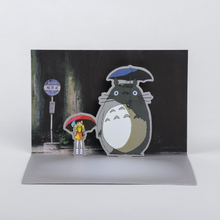 Load image into Gallery viewer, Totoro Pop-Up Notecards - Tigertree