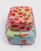 Load image into Gallery viewer, Large Packing Cube Set - Carrots & Berries - Tigertree