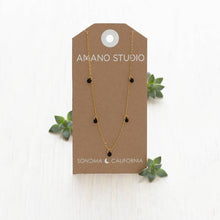 Load image into Gallery viewer, Five Graces Beaded Necklace - Tigertree