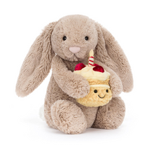 Load image into Gallery viewer, Bashful Beige Bunny Birthday
