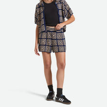 Load image into Gallery viewer, Crochet Shorts- Mood Indigo/ Off White - Tigertree