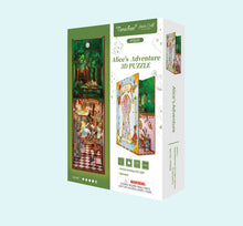 Load image into Gallery viewer, Miniature House Book Nook Kit: Alice's Adventures - Tigertree