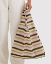 Load image into Gallery viewer, Standard Baggu - Gradient Stripe Pink & Yellow