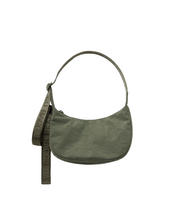 Load image into Gallery viewer, Small Nylon Crescent Bag - Caper